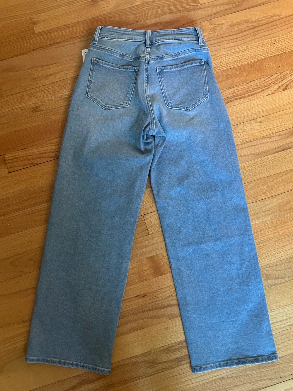 Bella Stretch Patch Pocket Wide Leg Jeans Size 26 NWT - Picture 5 of 5